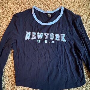 New York long sleeve Shein